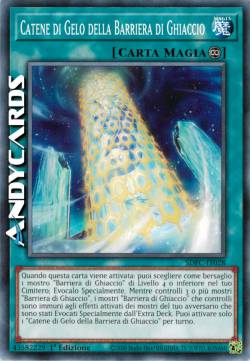 CATENE DI GELO DELLA BARRIERA DI GHIACCIO