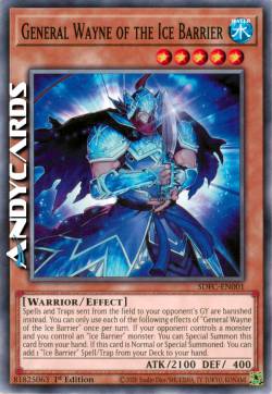 GENERAL WAYNE OF THE ICE BARRIER