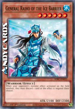 GENERAL RAIHO OF THE ICE BARRIER