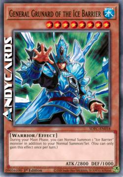 GENERAL GRUNARD OF THE ICE BARRIER