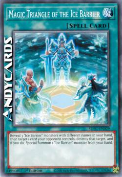 TRIANGOLO MAGICO DELLA BARRIERA DI GHIACCIO