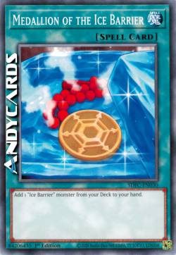 MEDAGLIONE DELLA BARRIERA DI GHIACCIO