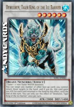 DEWLOREN, RE TIGRE DELLA BARRIERA DI GHIACCIO
