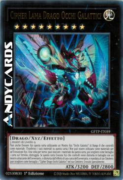 CIPHER LAMA DRAGO OCCHI GALATTICI