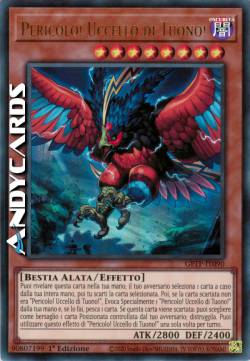 PERICOLO! UCCELLO DI TUONO!