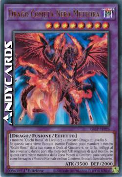 DRAGO COMETA NERA METEORA