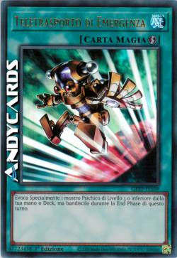 TELETRASPORTO DI EMERGENZA