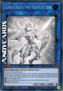 GLORIOSO SOLDATO NERO - SOLDATO DEL CHAOS