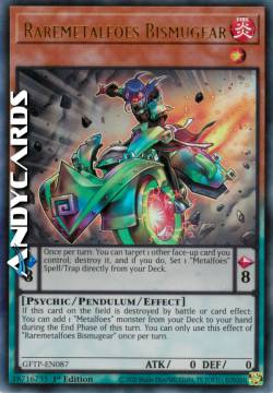 RARAMETALFOSI BISMUTMARCIA