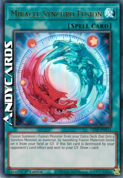 SYNCHRO FUSIONE MIRACOLO
