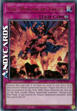 ERUZIONE DEI MONARCHI