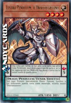 LUSTRO PENDULUM, IL DRACOASSASSINO