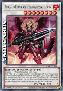 FUOCASTRO PROMINENZA, IL DRACOASSASSINO ESPLOSIVO