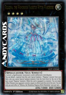 RILLIONA, LA MERAVIGLIOSA MAGISTUS GUARDAROBA STREGA