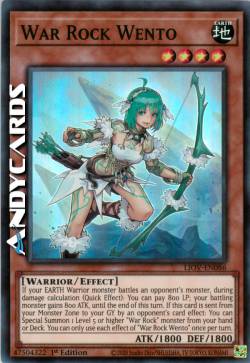 ROCCIA DI GUERRA WENTO