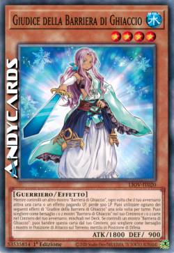 GIUDICE DELLA BARRIERA DI GHIACCIO