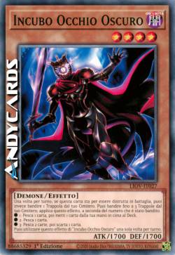 INCUBO OCCHIO OSCURO