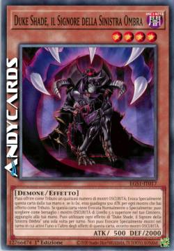 DUKE SHADE, THE SINISTER SHADOW LORD