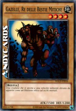 GAZELLE, RE DELLE BESTIE MITICHE