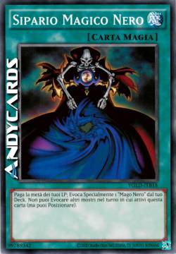 SIPARIO MAGICO NERO