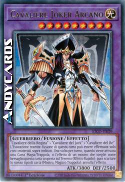 CAVALIERE JOKER ARCANO