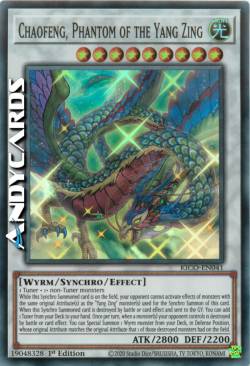 CHAOFENG, FANTASMA DELLO YANG ZING