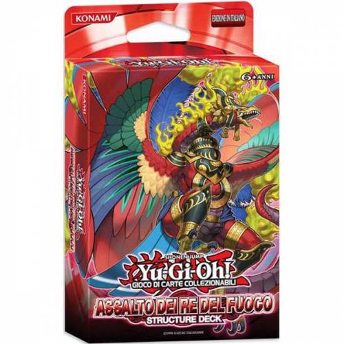 Structure Deck : Assalto dei Re del Fuoco Structure Deck - IT - UNLIMITED - CONDIZIONE IMPERFETTA
