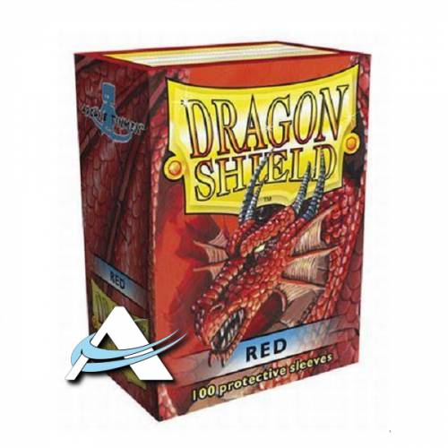 Dragon Shield Standard Protective Sleeves - Red