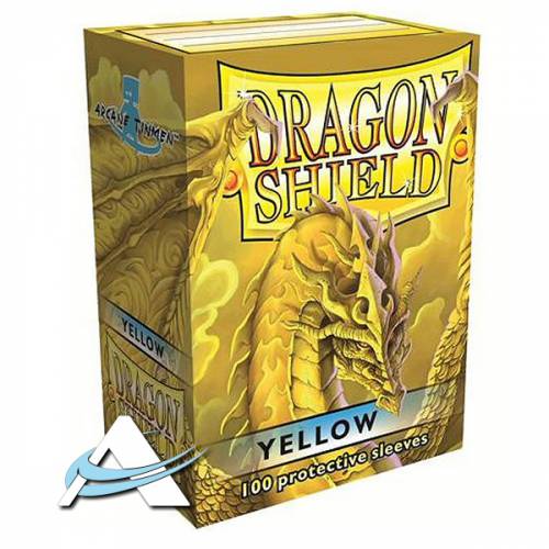 Dragon Shield Standard Protective Sleeves - Yellow
