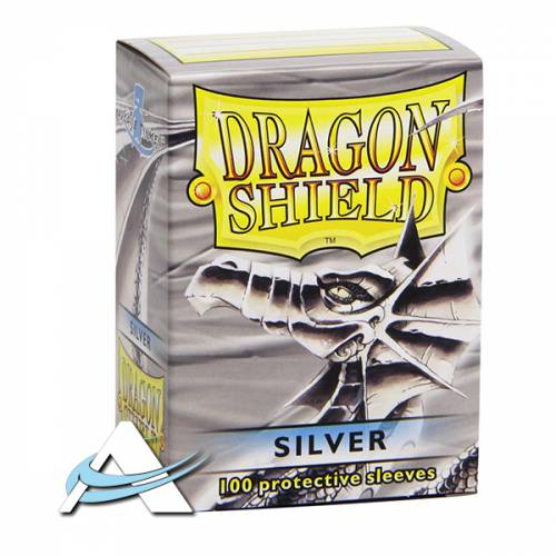 Dragon Shield Standard Protective Sleeves - Silver