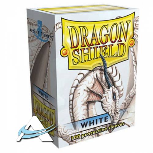 Bustine Protettive Standard Dragon Shield - Bianco