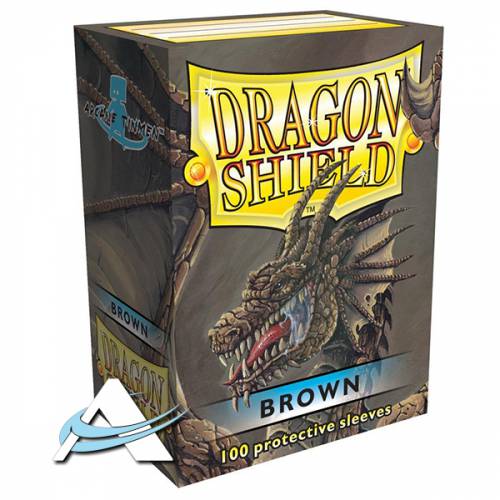 Dragon Shield Standard Protective Sleeves - Brown
