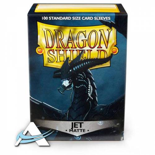 Bustine Protettive Standard Dragon Shield - MATTE Jet Black