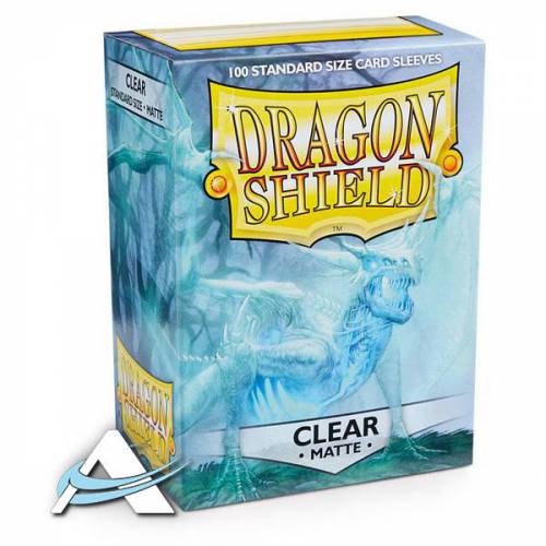 Dragon Shield Standard Protective Sleeves - MATTE Clear