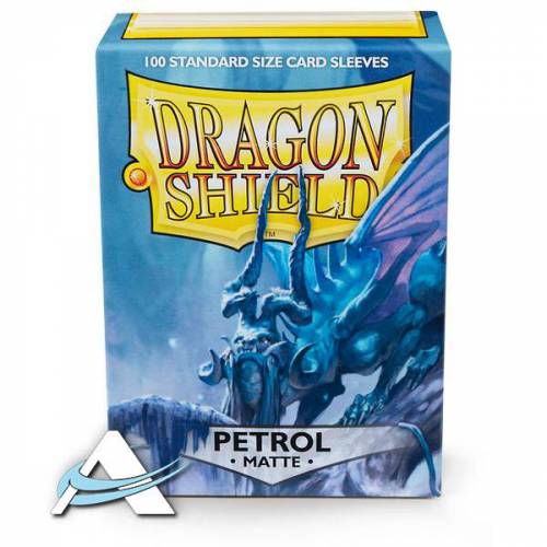 Dragon Shield Standard Protective Sleeves - MATTE Petrol