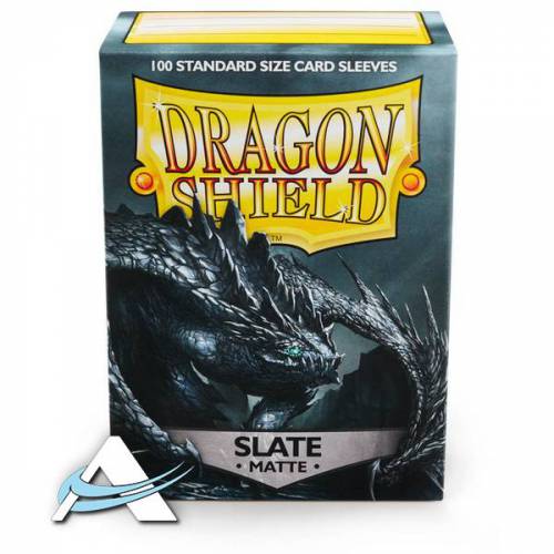 Dragon Shield Standard Protective Sleeves - MATTE Slate Grey