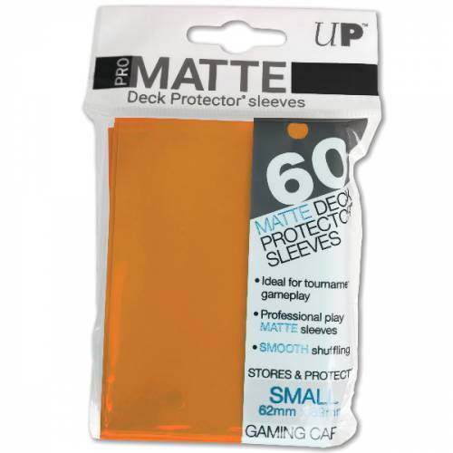 Bustine Protettive Ultra Pro Small - MATTE Arancione