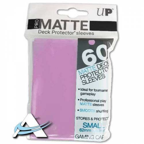 Ultra Pro Small Protective Sleeves - MATTE Pink