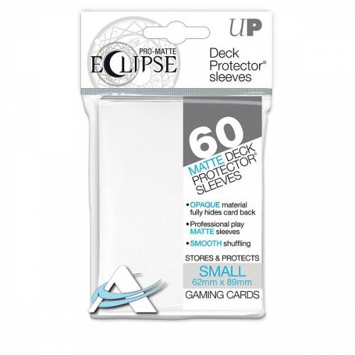 Ultra Pro Small Protective Sleeves - ECLIPSE White