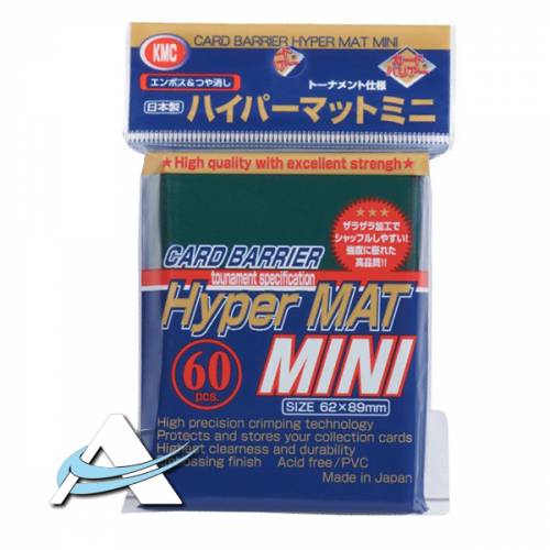 Bustine Protettive KMC Hyper Mat Mini - Verde