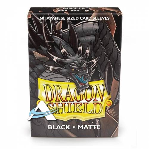 Bustine Protettive Dragon Shield Small - MATTE Nero