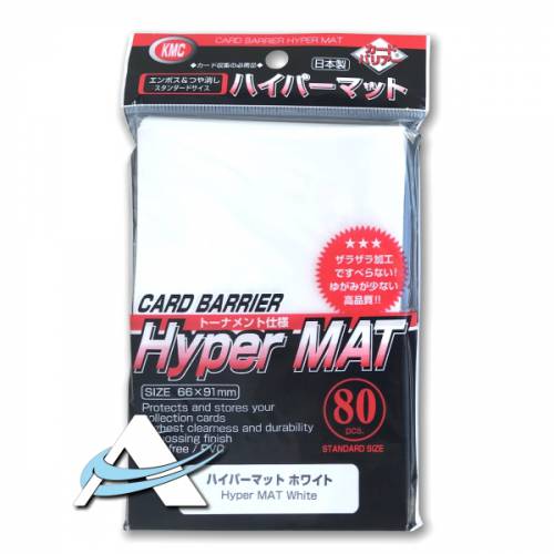 KMC Hyper Mat Protective Sleeves - White