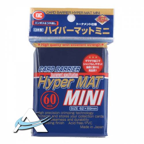 Bustine Protettive KMC Hyper Mat Mini - Blu
