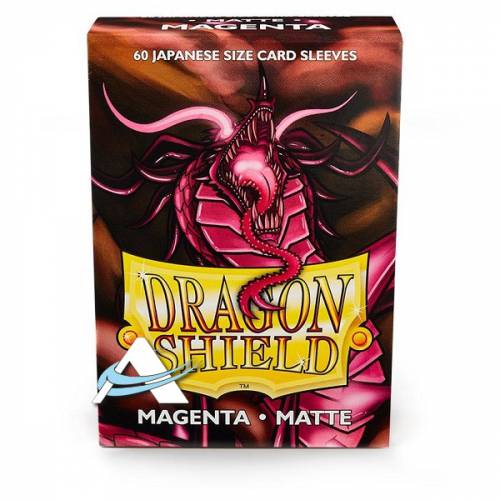 Dragon Shield Small Protective Sleeves - MATTE Magenta