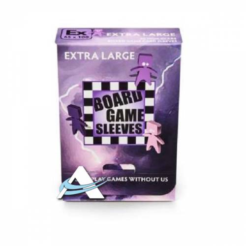 Arcane Tinmen Boardgame EXTRALARGE Protective Sleeves - Clear Non-Glare