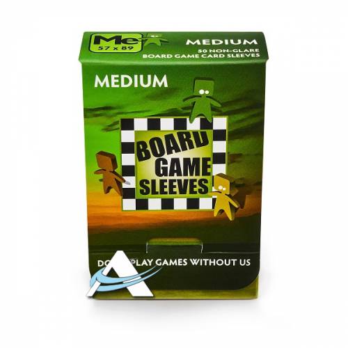 Arcane Tinmen Boardgame  MEDIUM Protective Sleeves - Clear Non-Glare