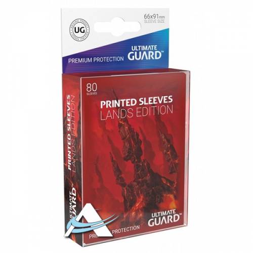 Bustine Protettive Ultimate Guard - Lands Edition Montagna