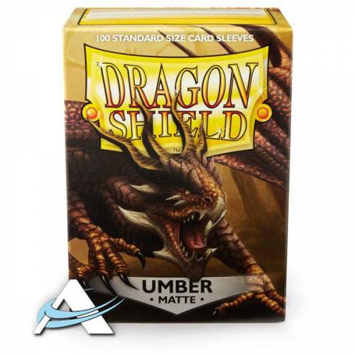 Dragon Shield Standard Protective Sleeves - MATTE Umber
