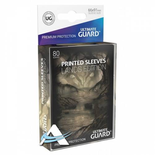 Ultimate Guard Protective Sleeves - Lands Edition Swamp
