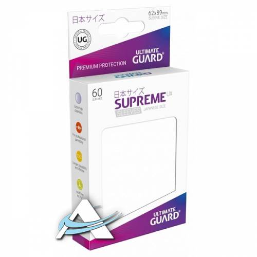 Bustine Protettive Ultimate Guard Small - Supreme Ux Bianco